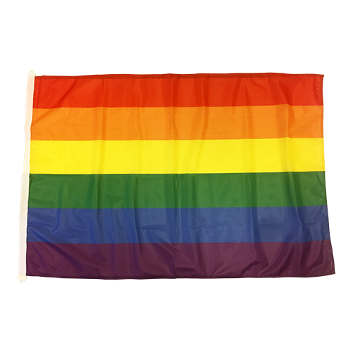 Prideflagga - Regnbågsflagga 240cm  - 2