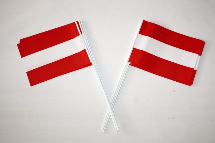 Pappersflagga Österrike 