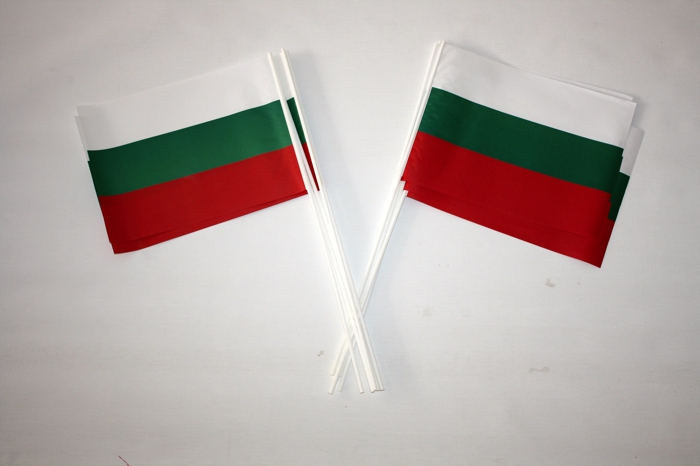 Pappersflagga Bulgarien 
