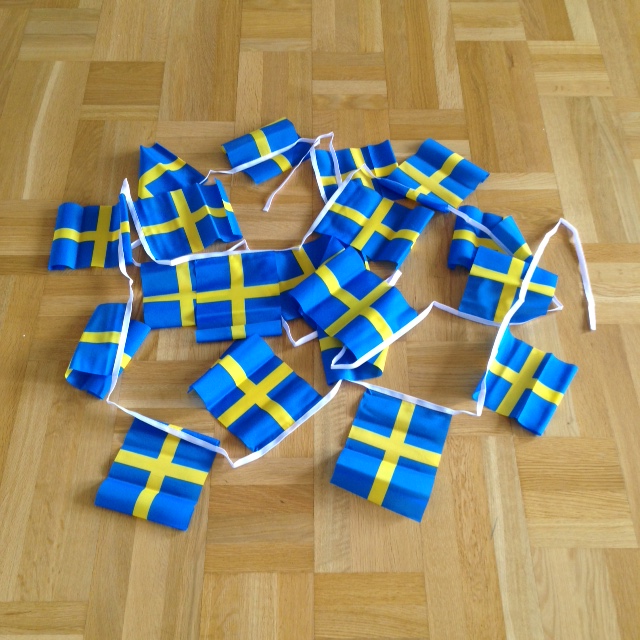 Flaggspel - Sverige i tyg - 2