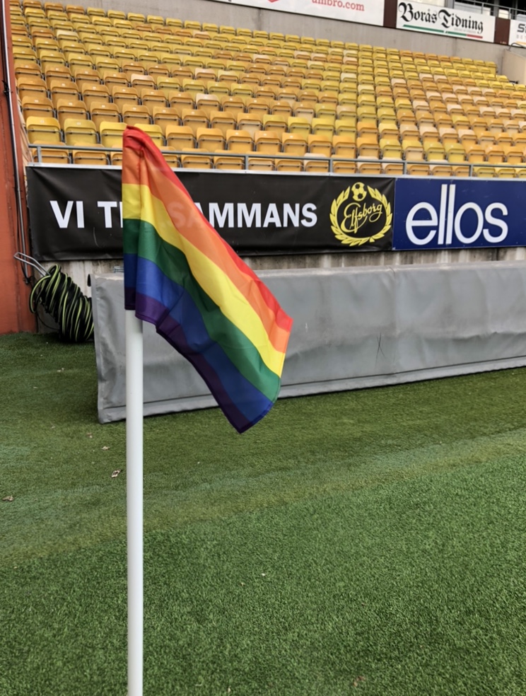 Hörnflaggor Pride 4st  - 2