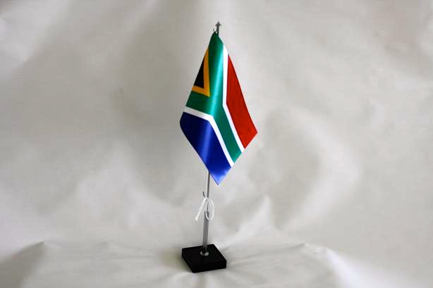 Bordsflagga Sydafrika