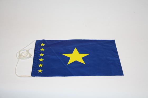 Bordsflagga Kongo  ( Gammal ) 