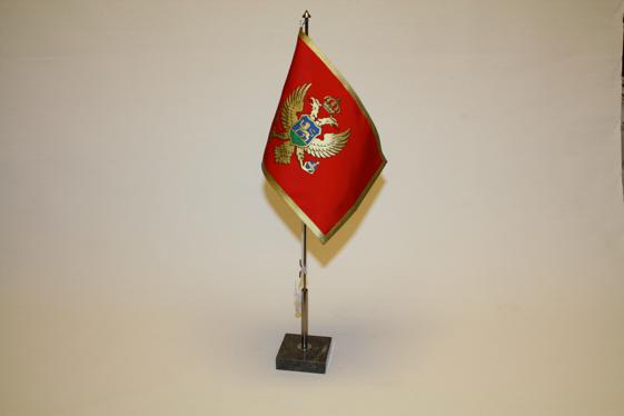 Bordsflagga Montenegro