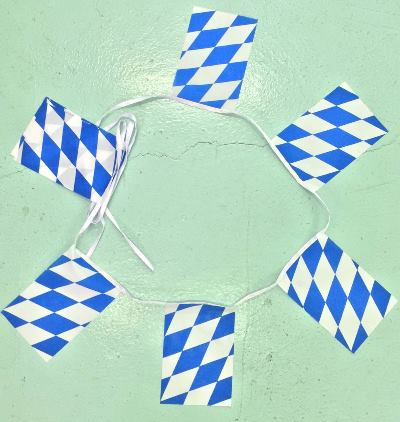 Flaggspel i tyg - Oktoberfest - Bayern  - 2