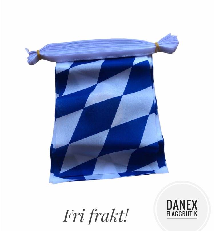 Flaggspel i tyg - Oktoberfest - Bayern 