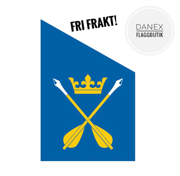 Fasadflagga - Dalarna 