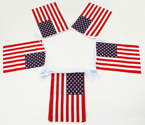 Flaggspel i tyg- USA  - 2