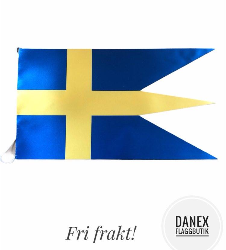 Örlogsflagga - Sverige  - 2