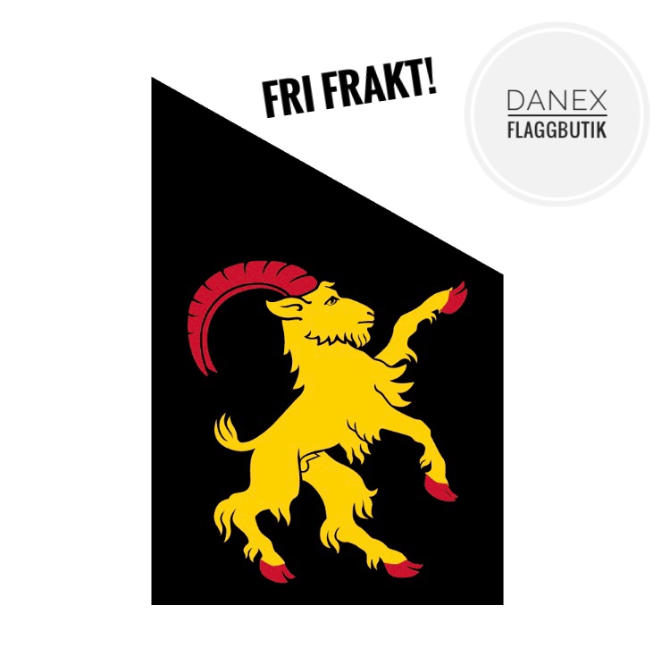 Fasadflagga - Hälsingland