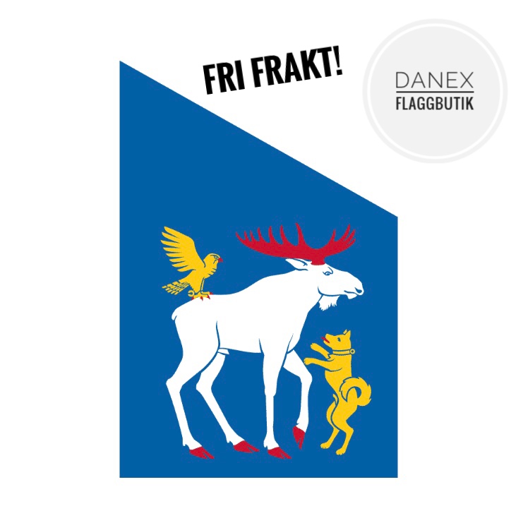 Fasadflagga - Jämtland