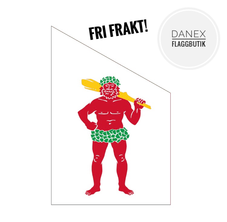 Fasadflagga - Lappland