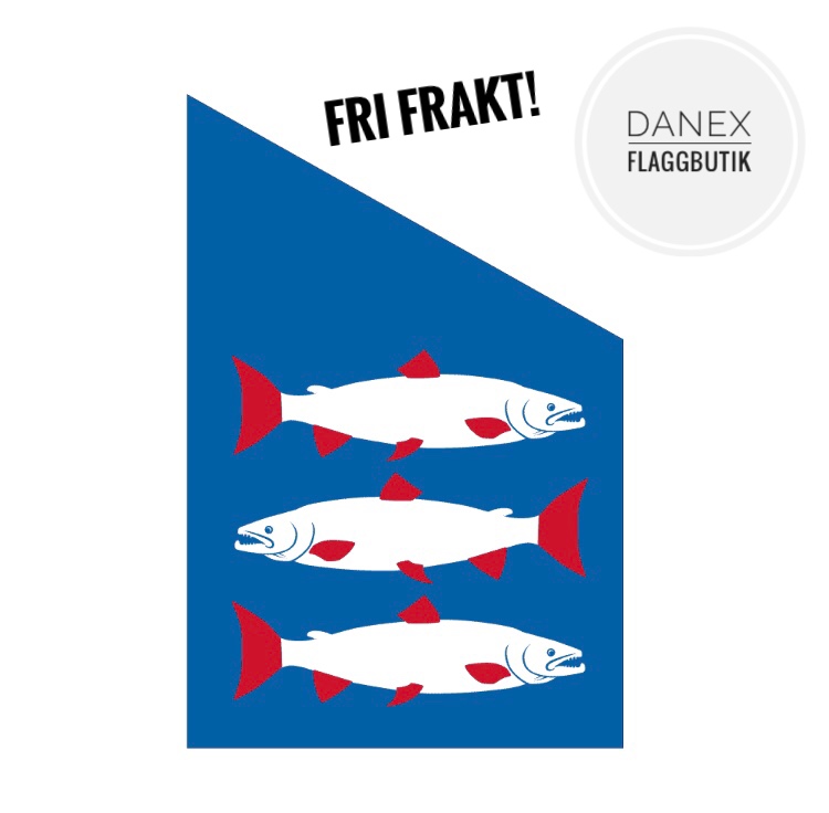 Fasadflagga - Ångermanland