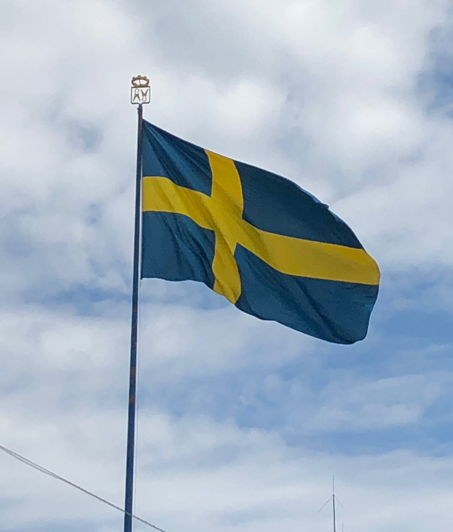 100 cm Flagga Sverige 