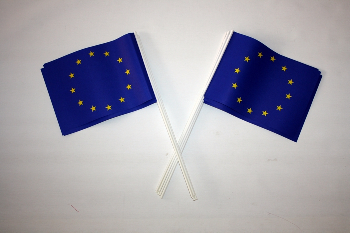 Pappersflagga EU 