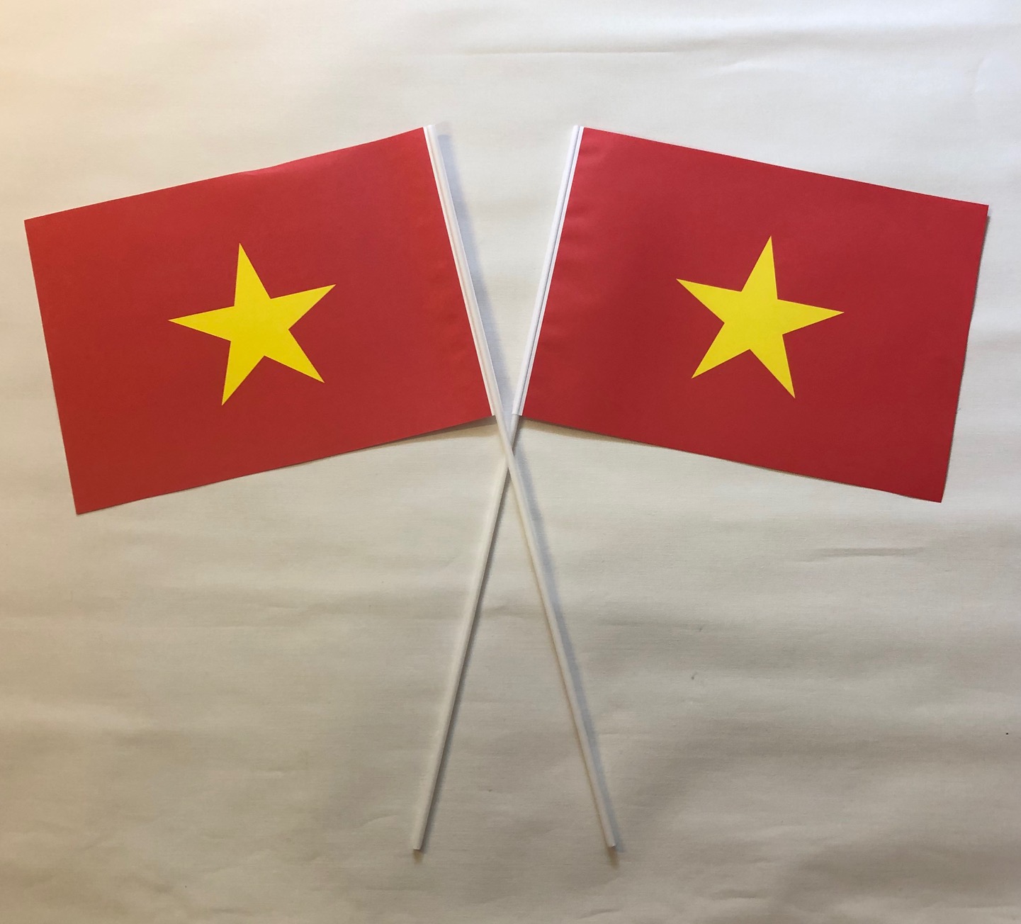 Vietnam pappersflagga på pinne