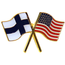 Pins Finland / USA - 2