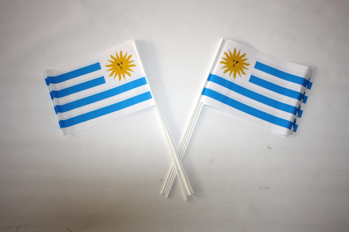 Pappersflagga Uruguay  