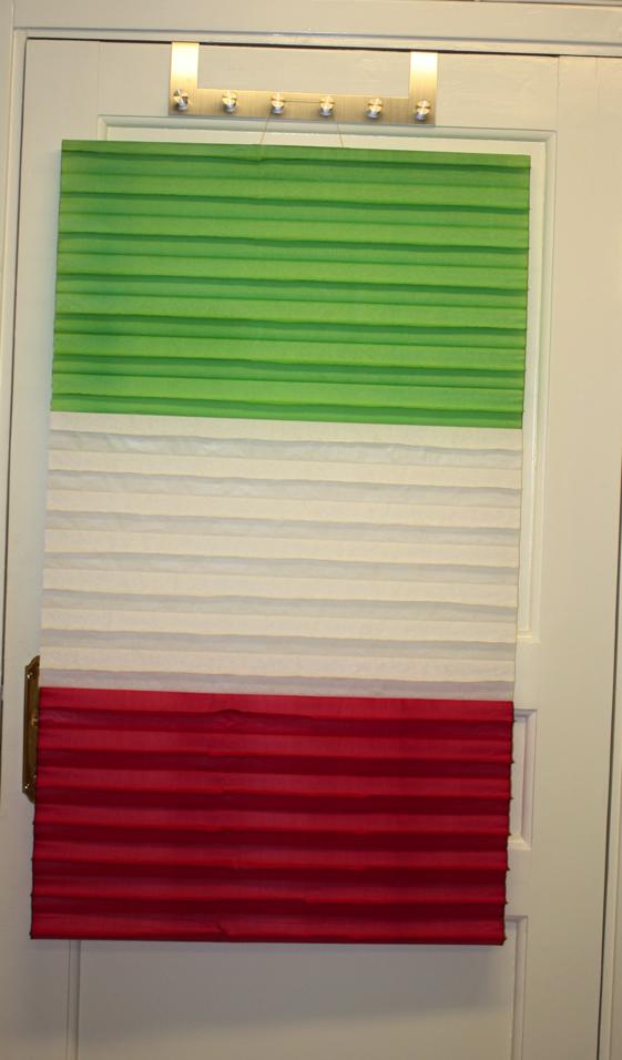 Kräppflaggor - Italien  