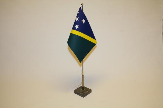 Bordsflagga Salomonöarna