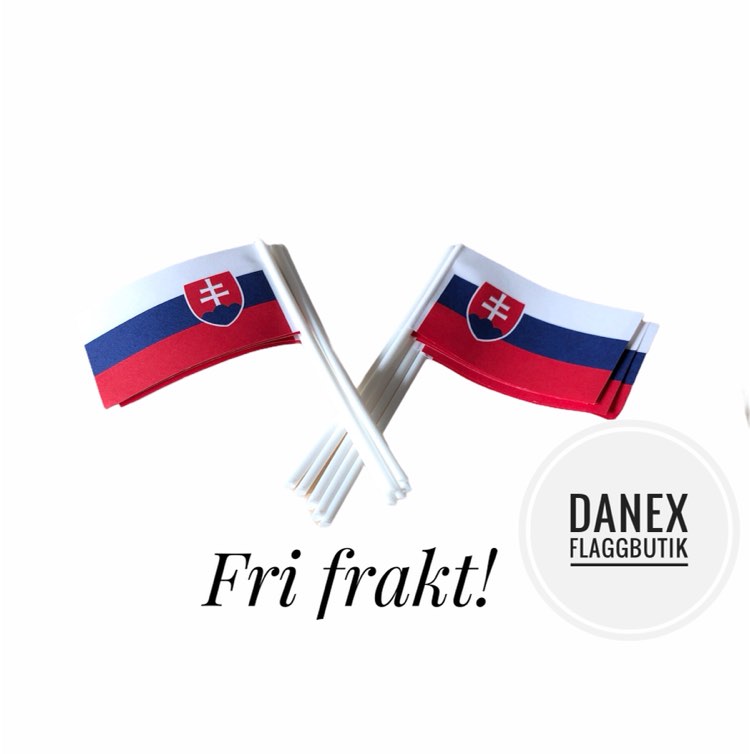 Tårtflaggor Slovakien (10st)