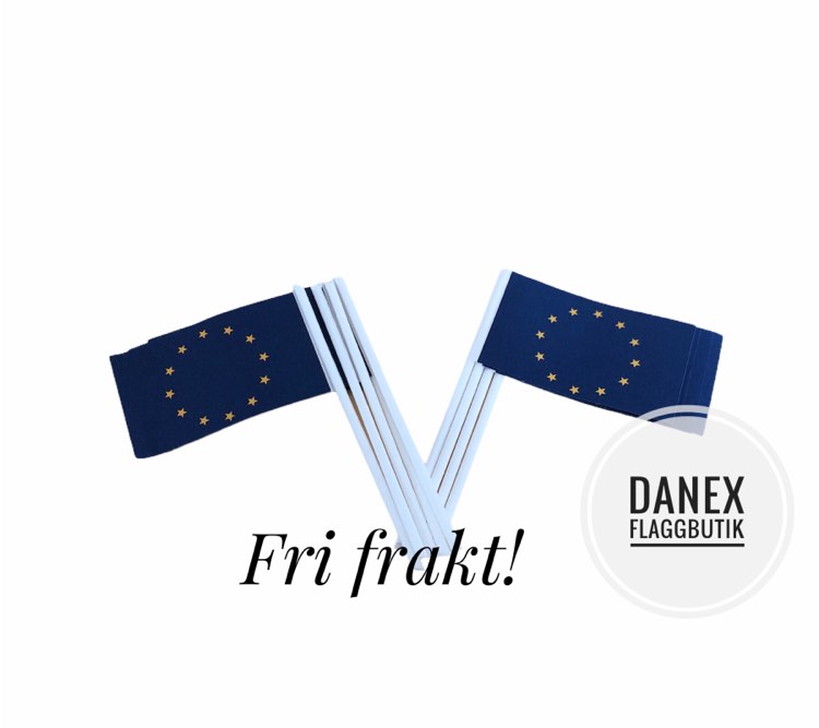 Tårtflaggor EU (10st)
