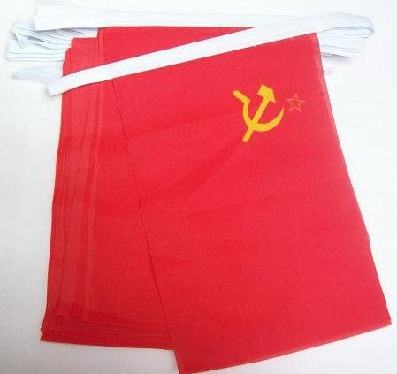 Flaggspel i tyg - Sovjet - USSR - 2