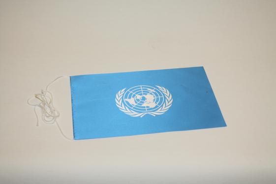 Bordsflagga FN / Förenta Nationerna - 3