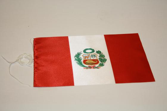 Bordsflagga Peru - 2