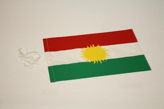 Bordsflagga Kurdistan - 2