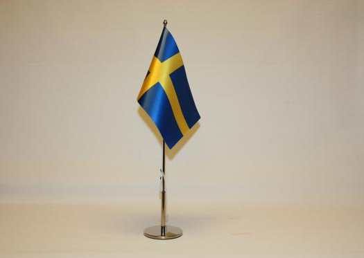 Bordsstång metallfot 40 cm  - 2
