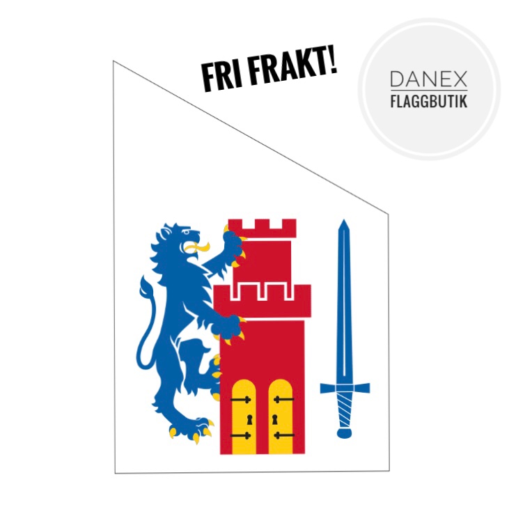 Fasadflagga - Bohuslän