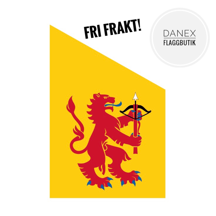 Fasadflagga - Småland