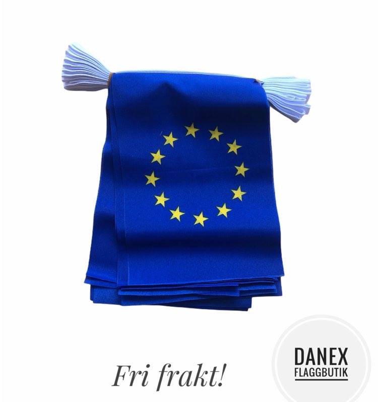 Flaggspel i tyg - EU 