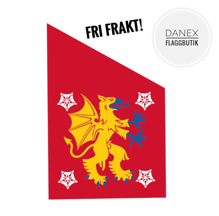 Fasadflagga - Östergötland