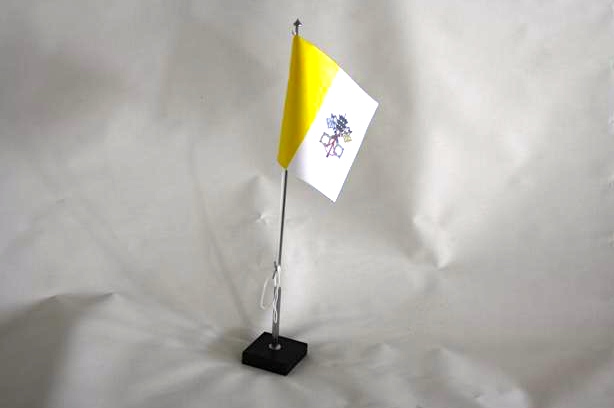 Bordsflagga Vatikanstaten