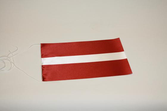 Bordsflagga Lettland - 2