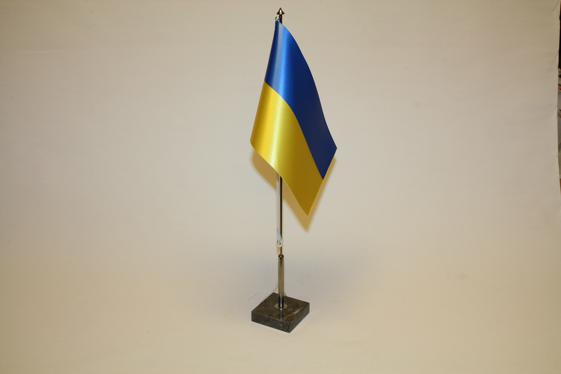 Bordsflagga Ukraina - 2