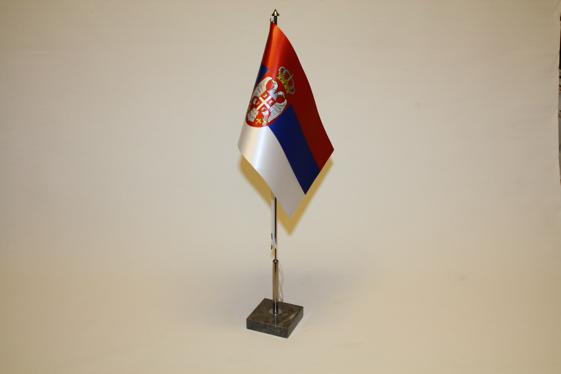 Bordsflagga Serbien