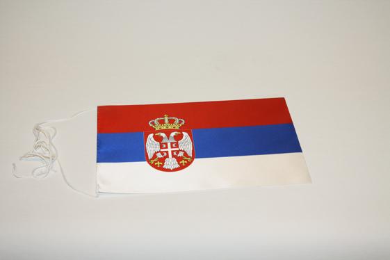 Bordsflagga Serbien - 2
