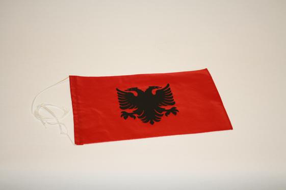 Bordsflagga Albanien - 2