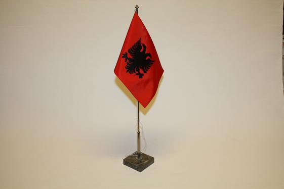 Bordsflagga Albanien