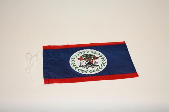 Bordsflagga Belize  - 2