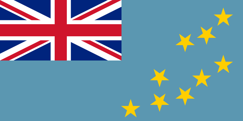 Bordsflagga Tuvalu