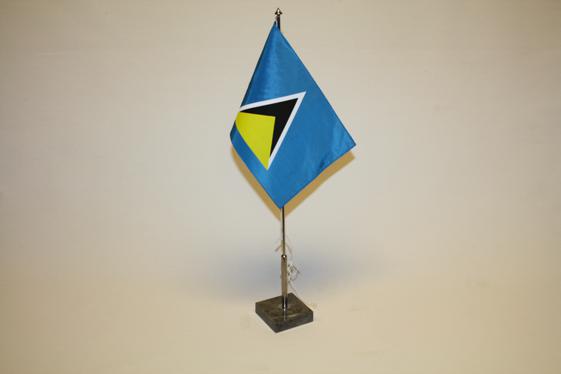 Bordsflagga Saint Lucia