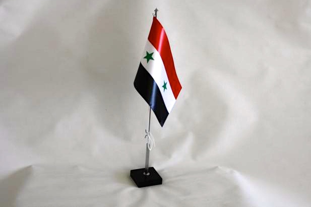 Bordsflagga Syrien