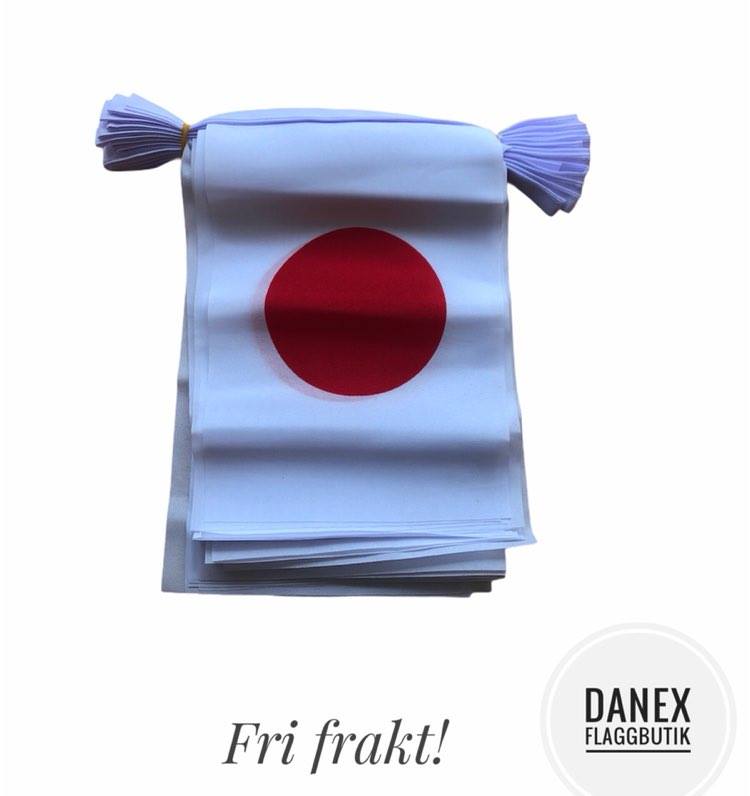 Flaggspel i tyg - Japan