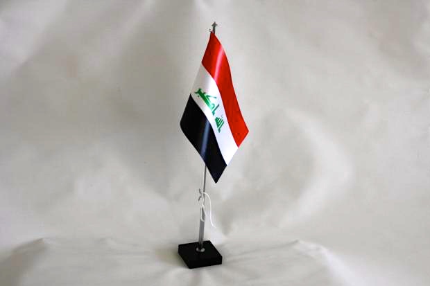 Bordsflagga Irak