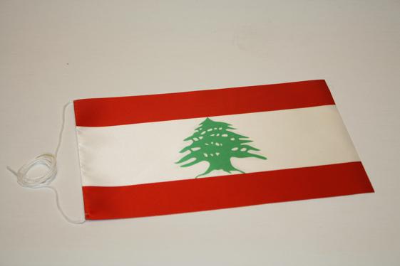 Bordsflagga Libanon - 2
