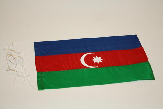 Bordsflagga Azerbajdzjan - 2